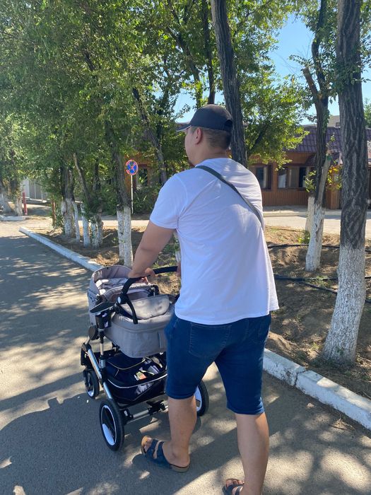 Коляска люлька зимняя