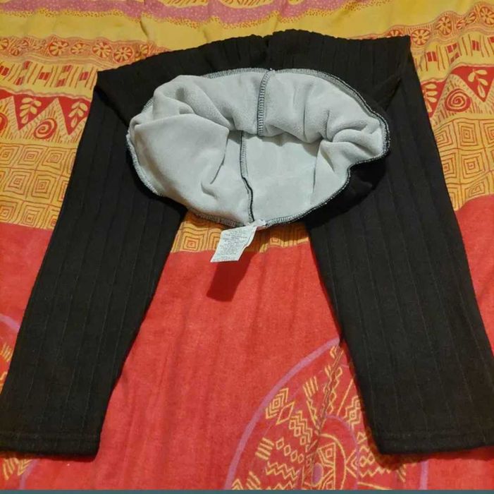 Pantalon drept trcot cu căptușeală