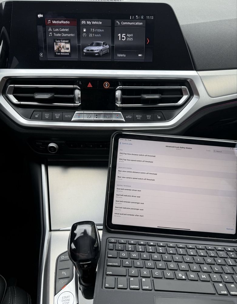 Activare / dezactivare, codare functii bmw