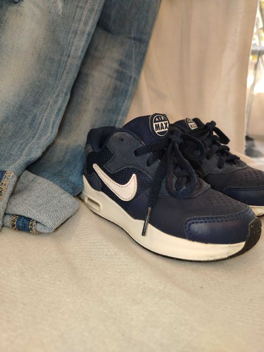 Nike – оригинални детски маратонки, 26 номер, сини, запазени