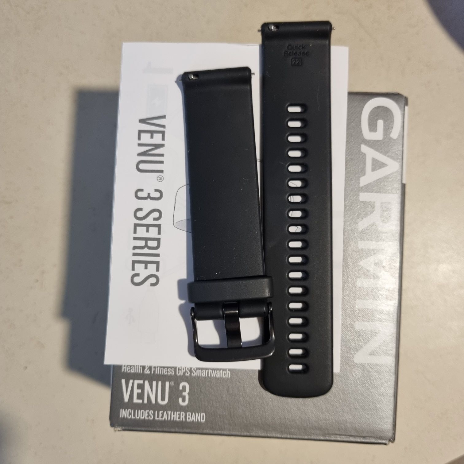 Оригинальный ремешок на смарт-часы VENU 3 black