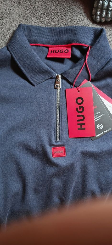 Hugo Polo shirt, със цип