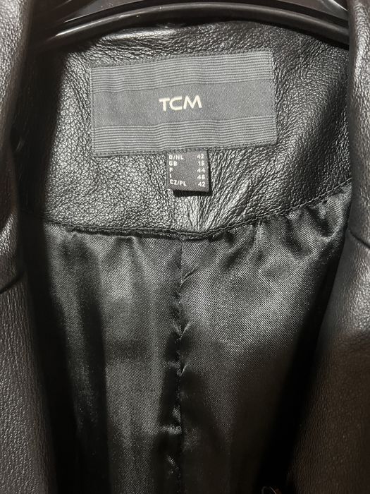 Geaca lunga piele naturala TCM