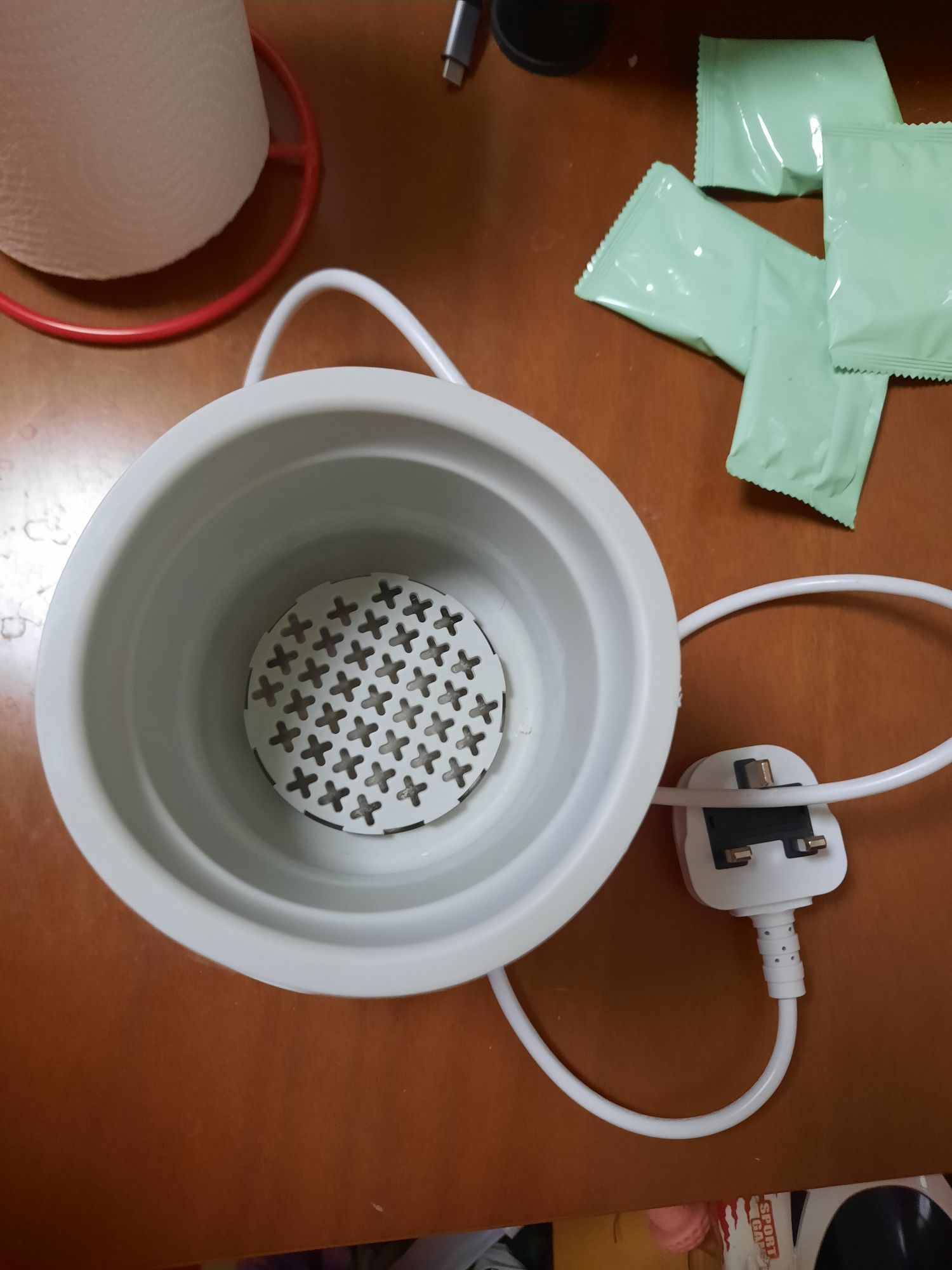 Incalzitor electric Tommee Tippee pentru biberoane, Alb