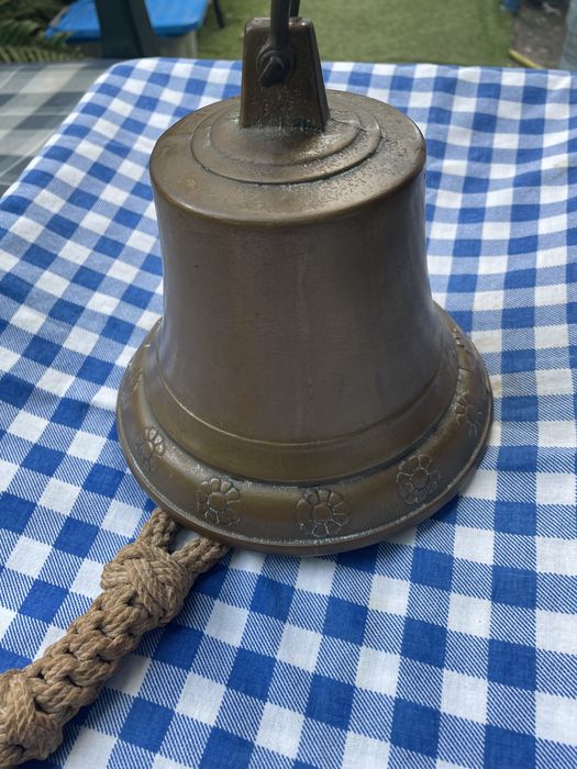 Clopot de alama marinaresc masiv