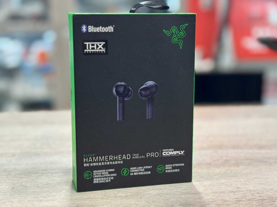Слушалки Gaming Безжични Razer Hammerhead True Wireless Pro