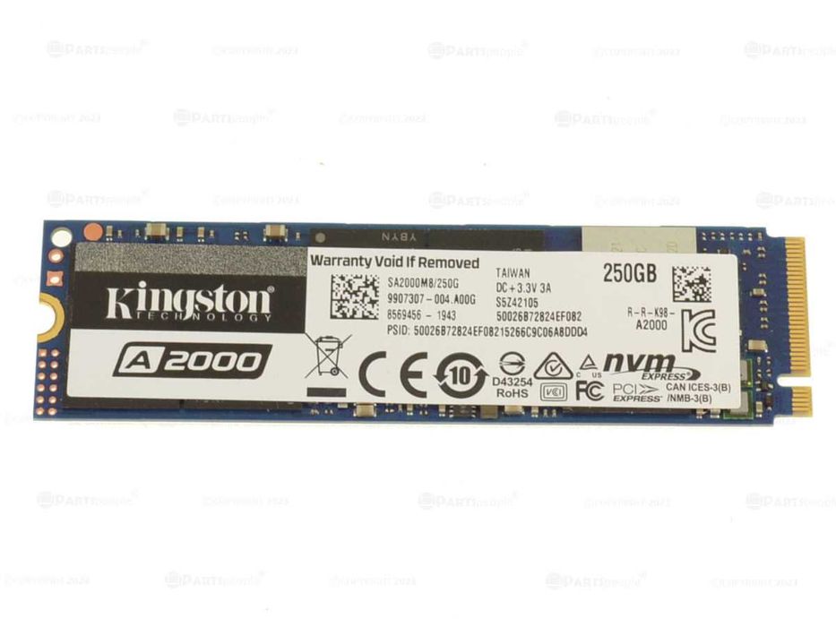 Kingston nvme2 250gb