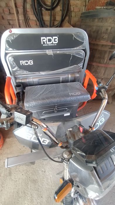 Triciclu electric RBD X-CLASS GRAY