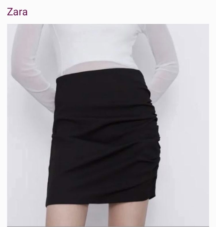 Zara зара пола черна