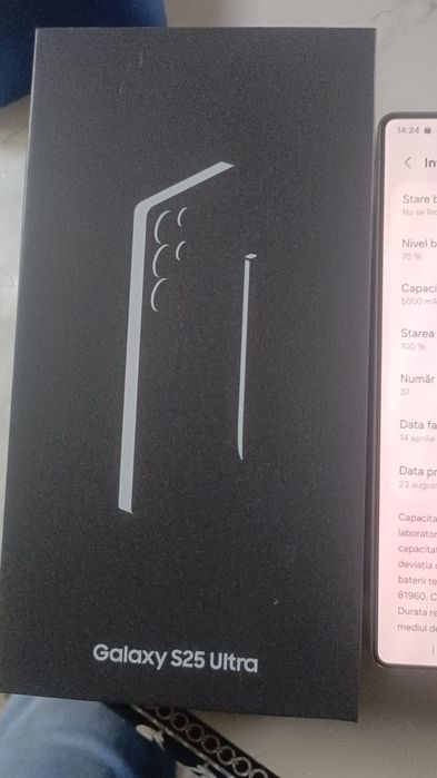 Vând samsung s25 ultra