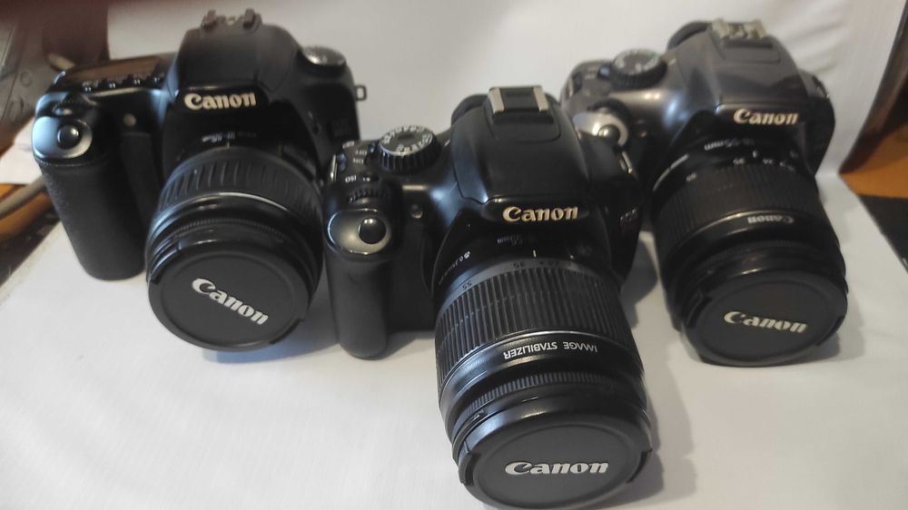 Canon T2i(550d), Canon30d.Canon1100d из коллекции.