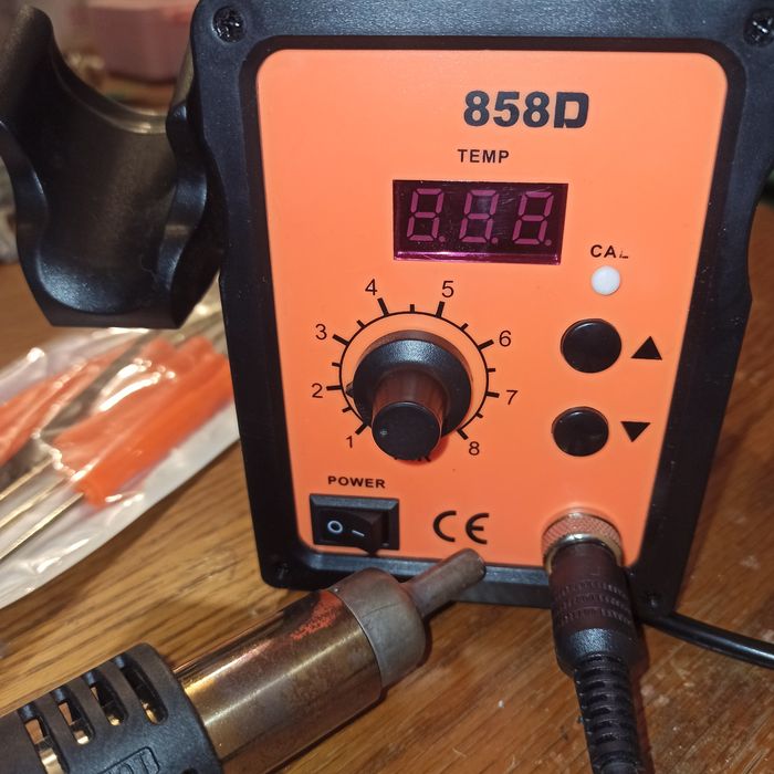 Statie lipit dezlipit cu aer cald folosita in stare buna cu accesorii