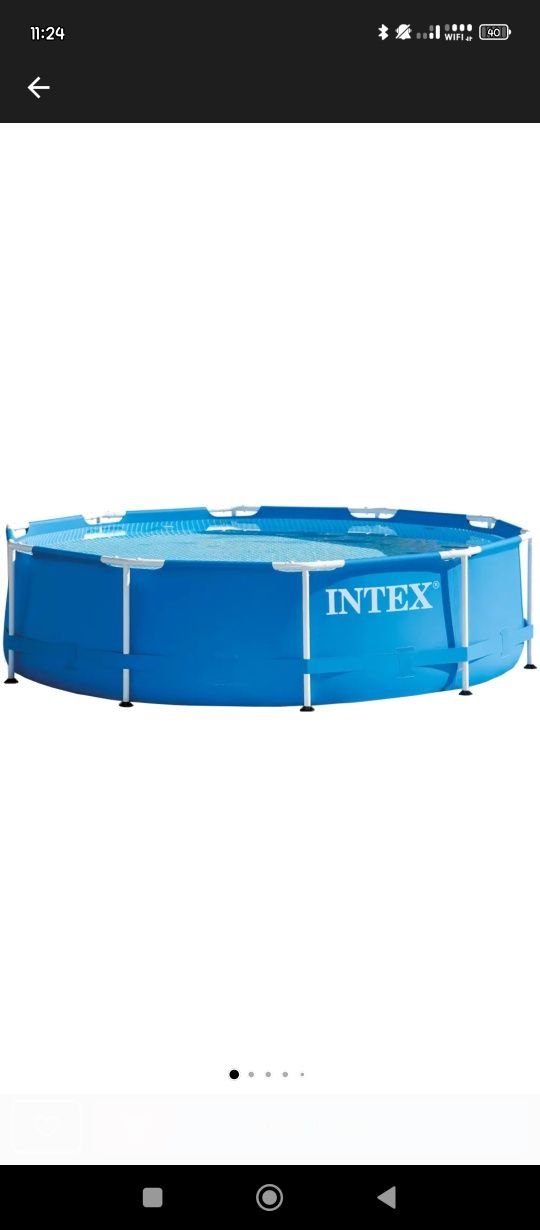 Piscina cu cadru