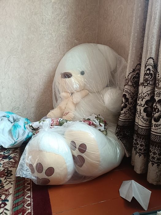 Большой мягкой Мишка