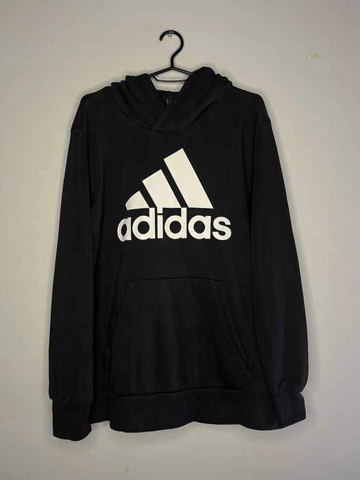 Adidas Logo Drawstring Hoodie Мъжко Горнище