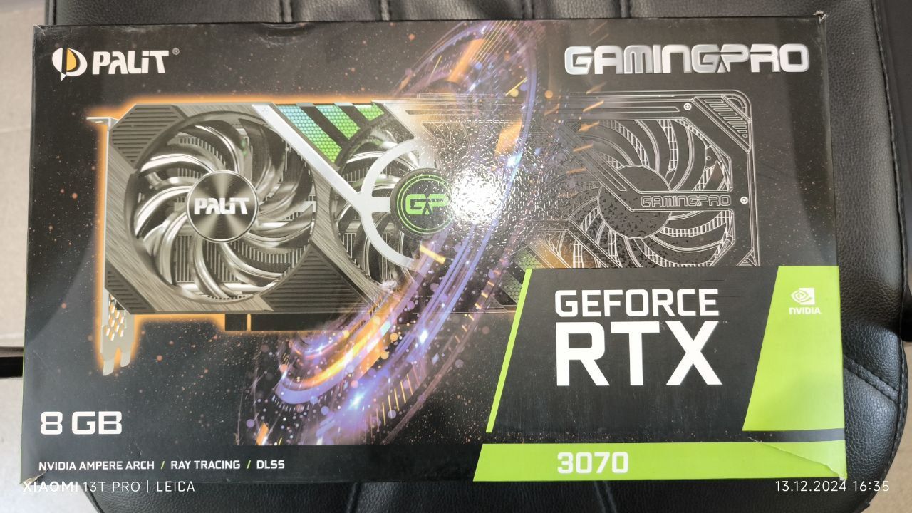 Видеокарта Nvidia 3070ti и 3060