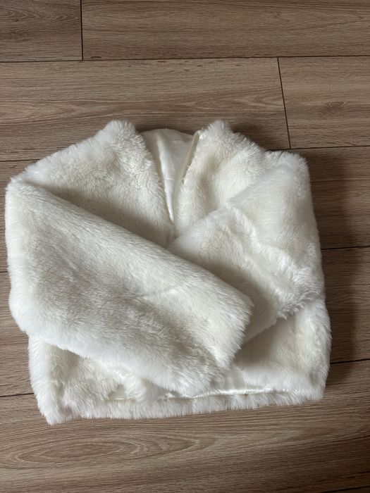 Дамско пухено палто