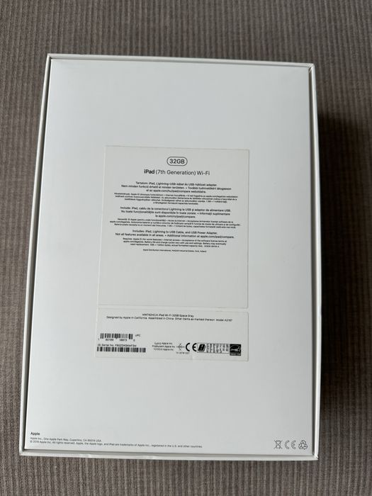 Vand iPad 7 Space Grey