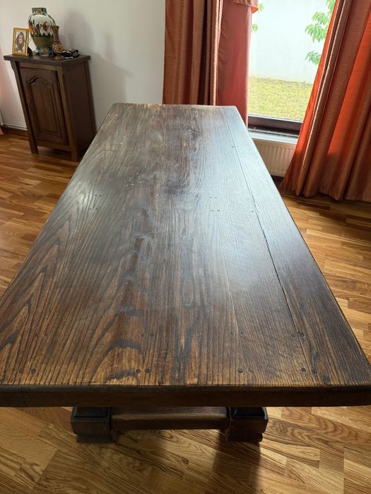 Masă lemn masiv (stejar)