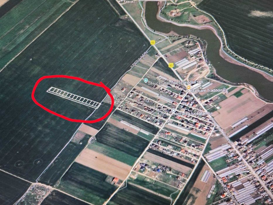 Teren intravilan 10.000 mp Berceni-Vidra