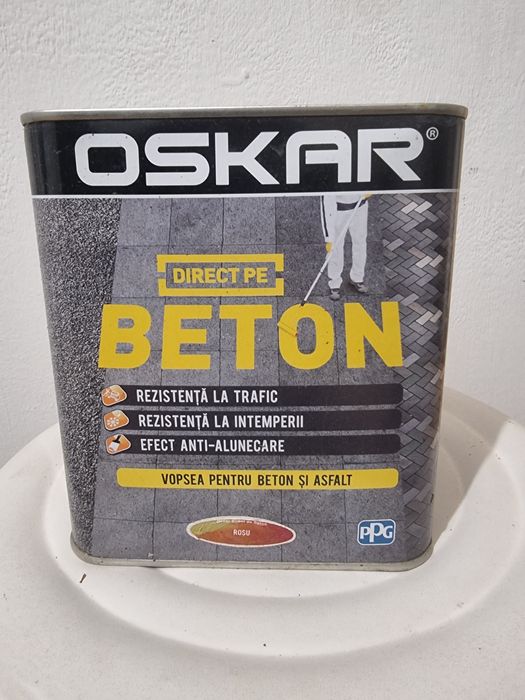 Vopsea oskar 2.5l direct pe beton