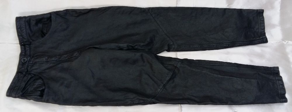 Pantaloni piele naturala copii 12-14 ani