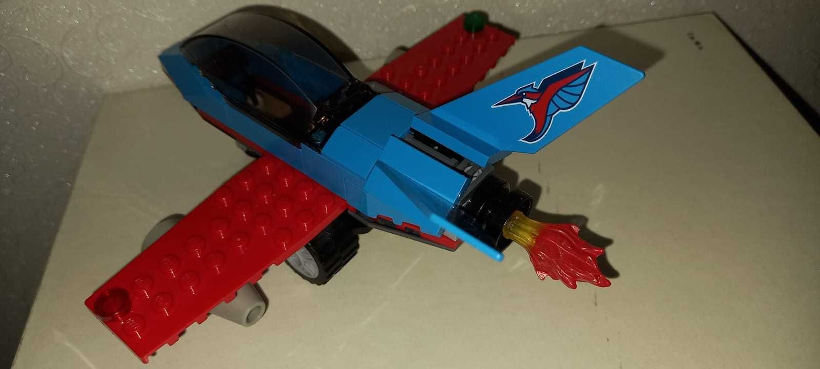 Конструктор Lego City Оригинал - 60323 Трюковый Самолёт (без пилота)