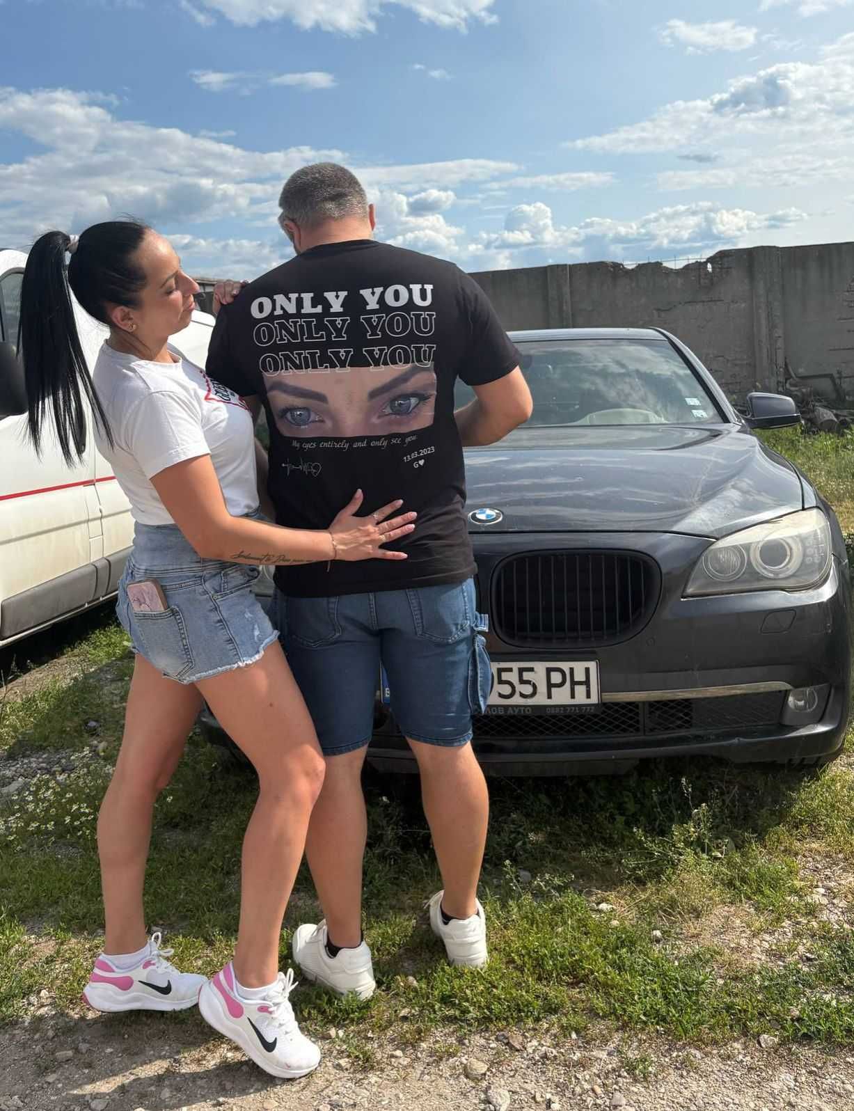 Дамски и мъжки персонализирани тениски - печат по ваш дизайн
