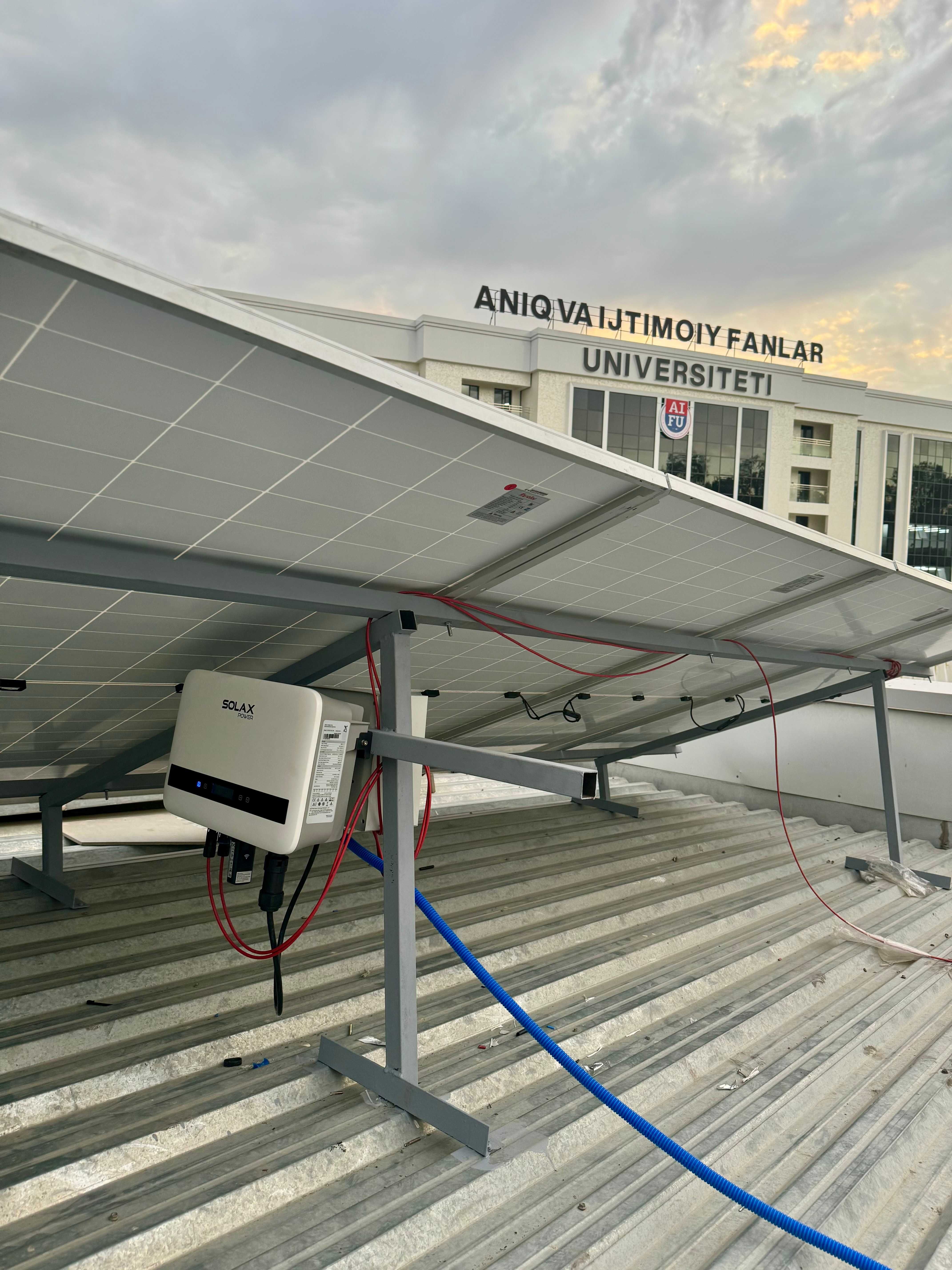 10 KW Сонлечные панели