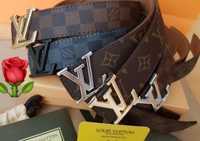 Curele unisex Louis Vuitton, piele naturala 100%,cutie,saculet,etichet