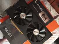 Видеокарта Radeon 480 8Gb 256 bit Работи перфектно !!