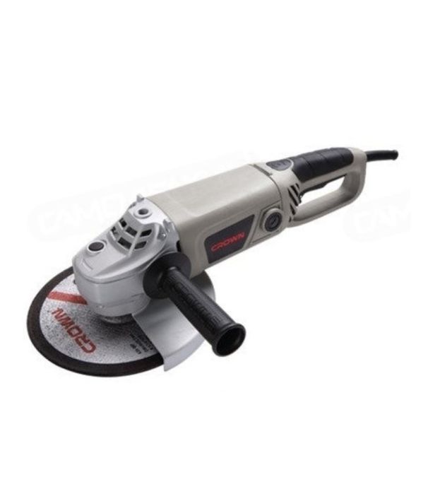 Болгарка Crown 230мм/ УШМ / Угловая шлифовальная машина