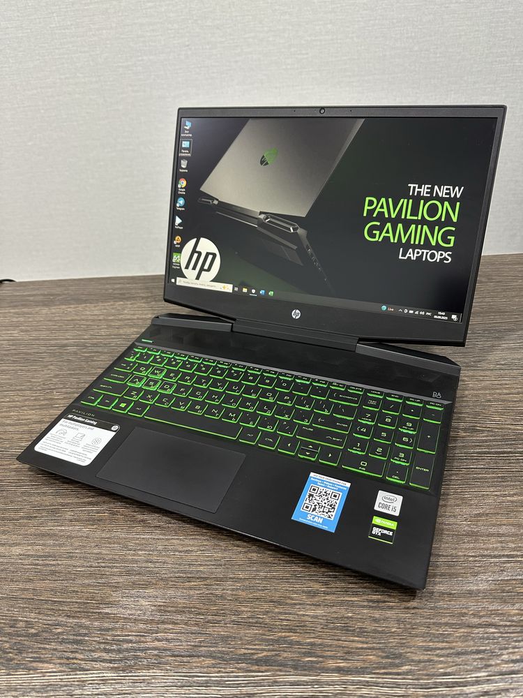 Мощный 8-ядерный i5 ноутбук Hp Gaming 1650 видео