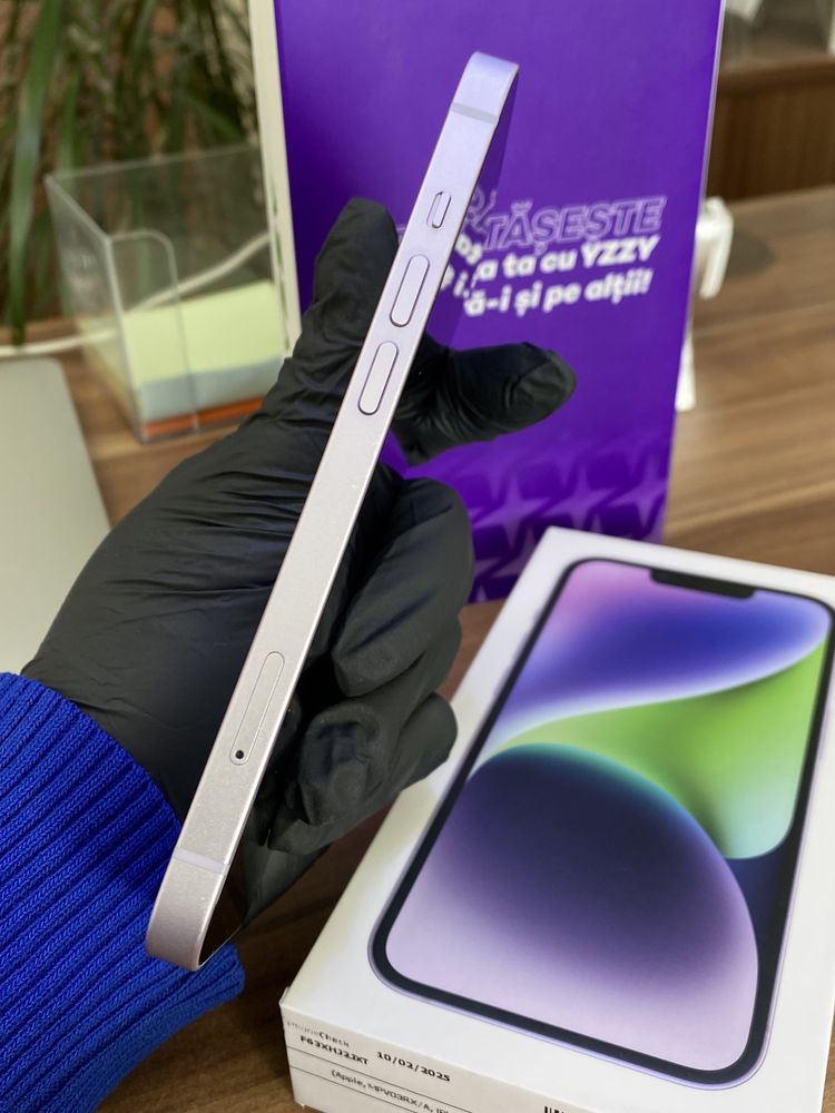 iPhone 14 / 128 GB / Garanție 24 luni | Sănătate baterie 87%