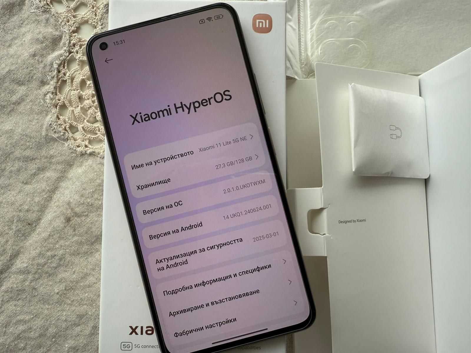 Xiaomi 11 Lite 5G NE 128GB 8GB RAM розов