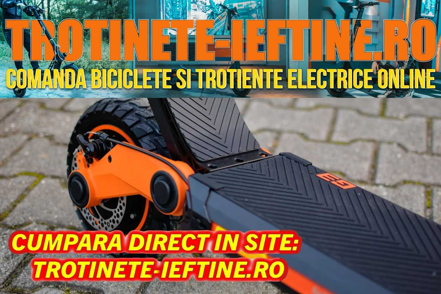 KuKirin G3 - Trotineta Electrica Originala, Noua, 50 km/h