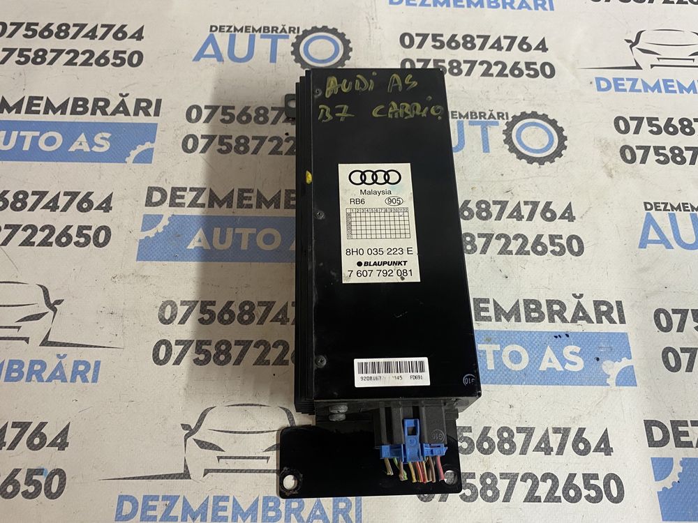 Statie audio audi a4 b6 b7 cabrio