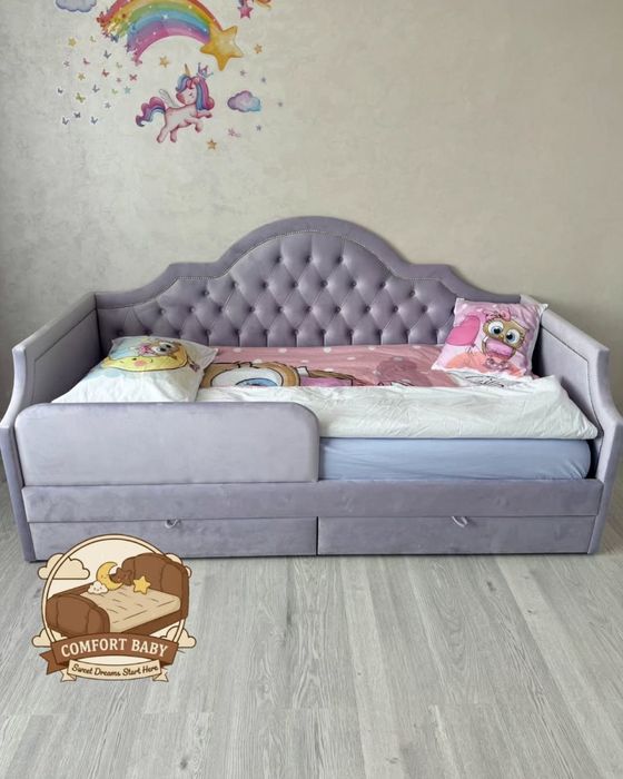 Детская мягкая кровать-диванчик