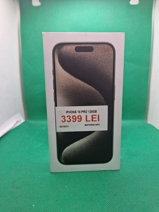iPhone 15 Pro 128GB 90% •Amanet Lazar Crangasi• 53103