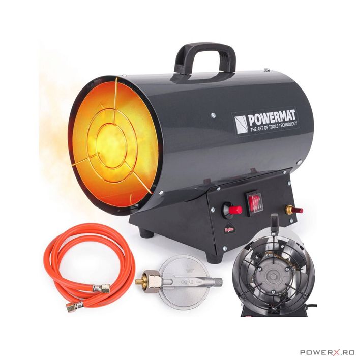 Tun pentru caldura 25KW, incalzitor industrial gaz ardere externa,