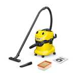 Строительный Пылесос Karcher WD 4 V, гарантия 2 года, доставка.