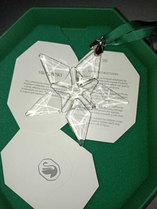 Коледна украса Swarovski