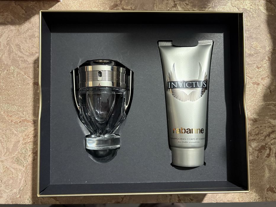 Rabanne – Set Invictus: Apă de toaletă 50 ml + All Over Shampoo 100 ml