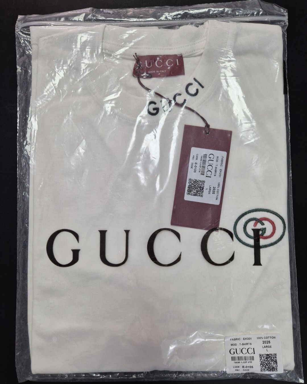 Оригинална мъжка тениска Gucci - Размер Л