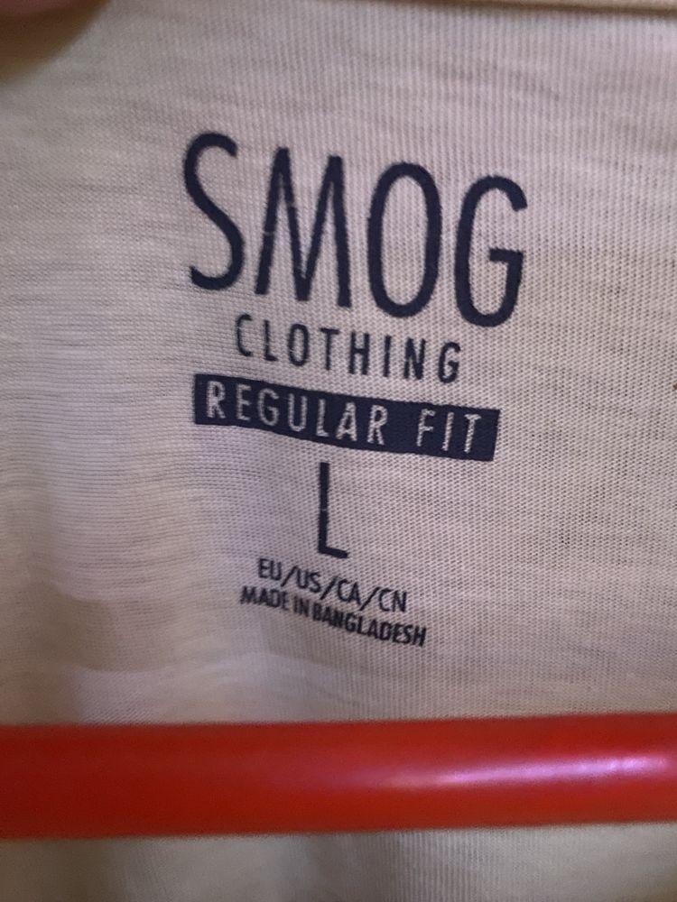 Tricou Smog simplu mărimea L de băieți