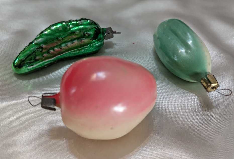 Ёлочные игрушки, советские игрушки 50-х, 60-х годов