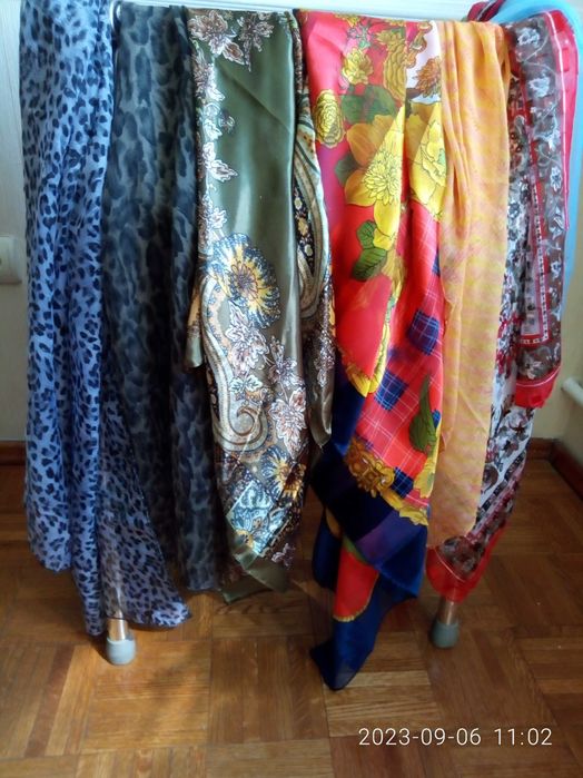 Новые шарфы и платки