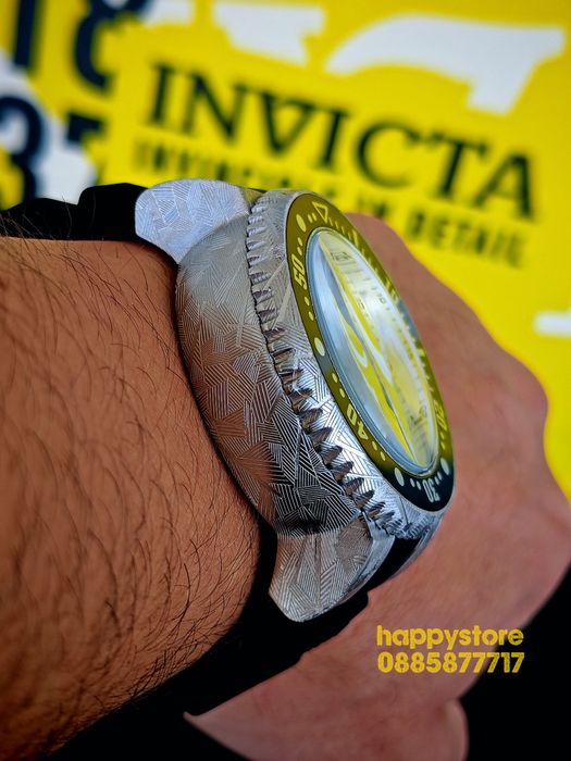 INVICTA Hummer Silver 52 mm, Инвикта нов ръчен часовник