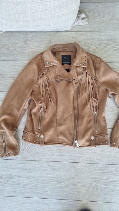 Якета естествена кожа M-L