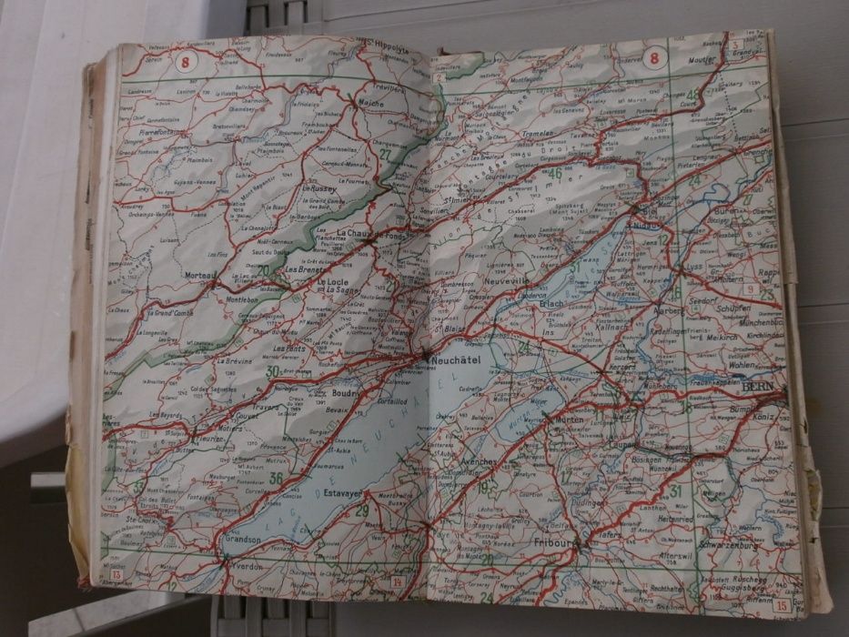 Антика 1933 Пътеводител Швейцария (за Автомобилисти)